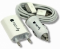 Kit alimentazione casa auto per iPhone 3G/3GS/4/4s
