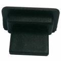 Tappo Anti Polvere per Connettore USB, 10 pz, Nero