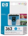 Cartuccia HP Ciano n. 363